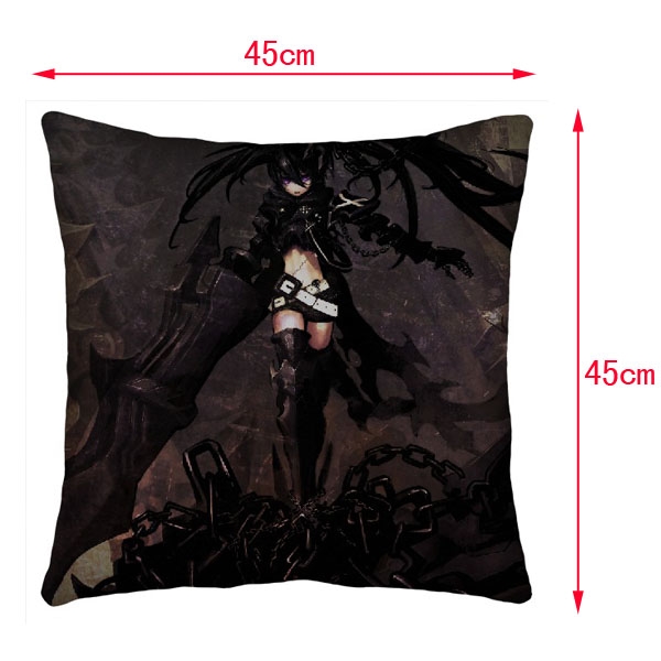 Black Rock Shooter Double-Side Cushion (reserve 3 days ahead) NO FILLING