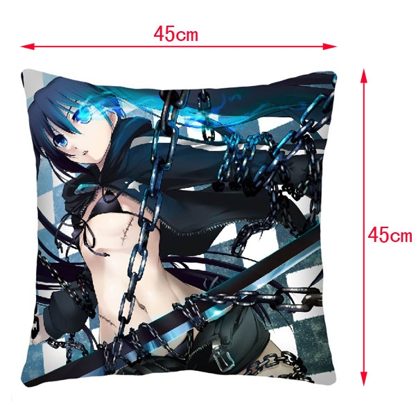 Black Rock Shooter Double-Side Cushion (reserve 3 days ahead) NO FILLING