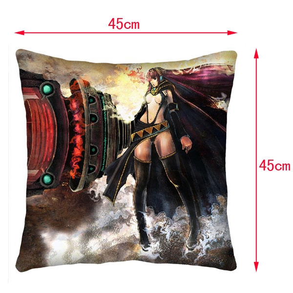 Black Rock Shooter Double-Side Cushion (reserve 3 days ahead) NO FILLING