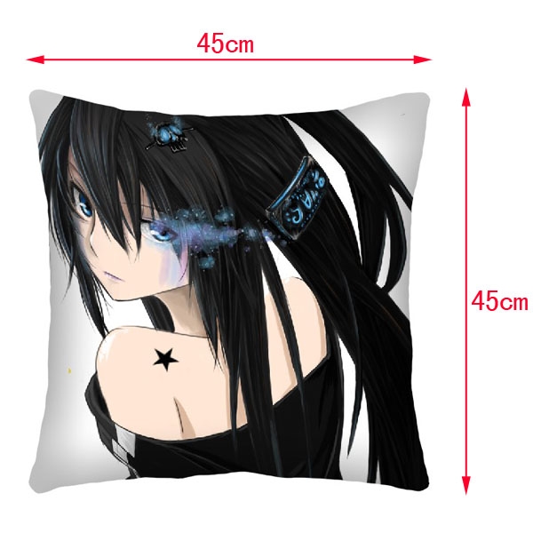 Black Rock Shooter Double-Side Cushion (reserve 3 days ahead) NO FILLING