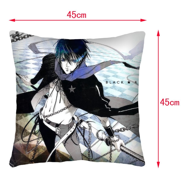 Black Rock Shooter Double-Side Cushion (reserve 3 days ahead) NO FILLING