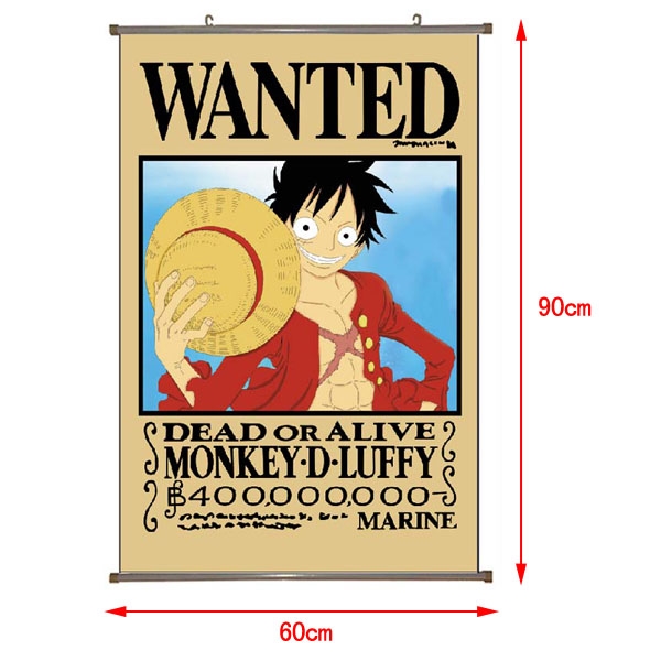 One Piece PU Wallscroll (reserve 3 days ahead) NO FILLING