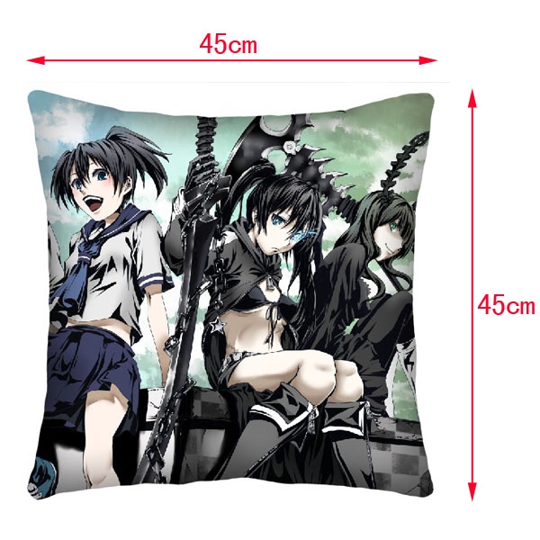 Black Rock Shooter Double-Side Cushion (reserve 3 days ahead) NO FILLING