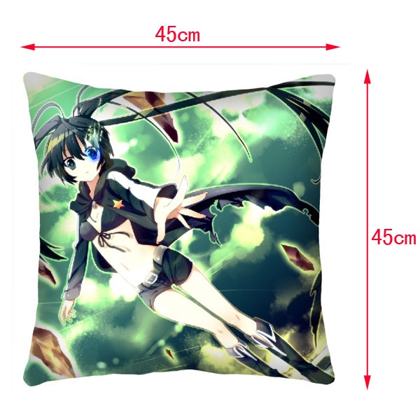 Black Rock Shooter Double-Side Cushion (reserve 3 days ahead) NO FILLING