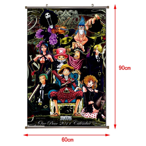 One Piece PU Wallscroll(reserve 3 days ahead) NO FILLING