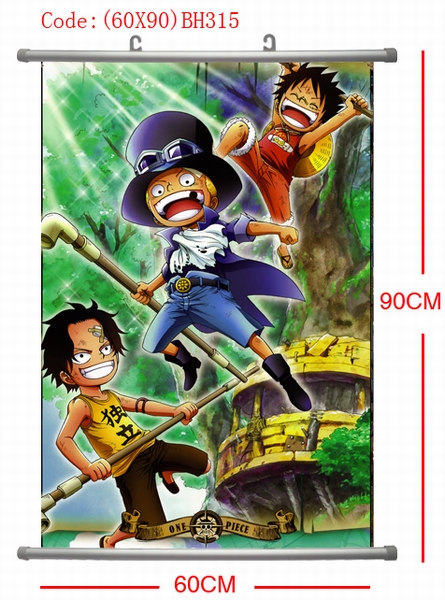 One Piece PU Wallscroll