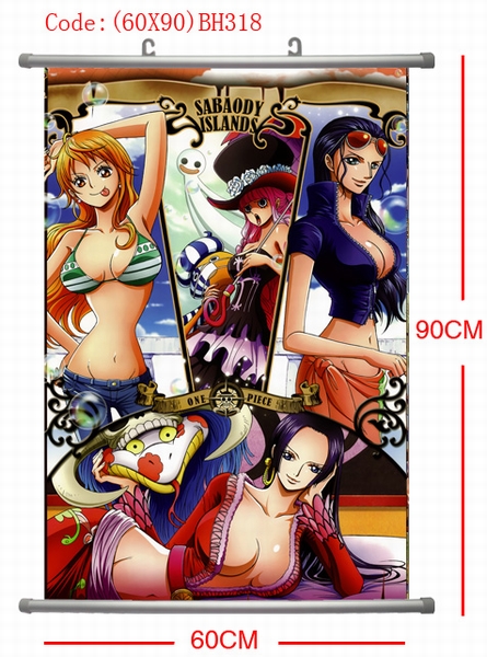 One Piece PU Wallscroll