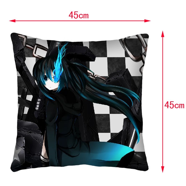 Black Rock Shooter Double-Side Cushion (reserve 3 days ahead) NO FILLING