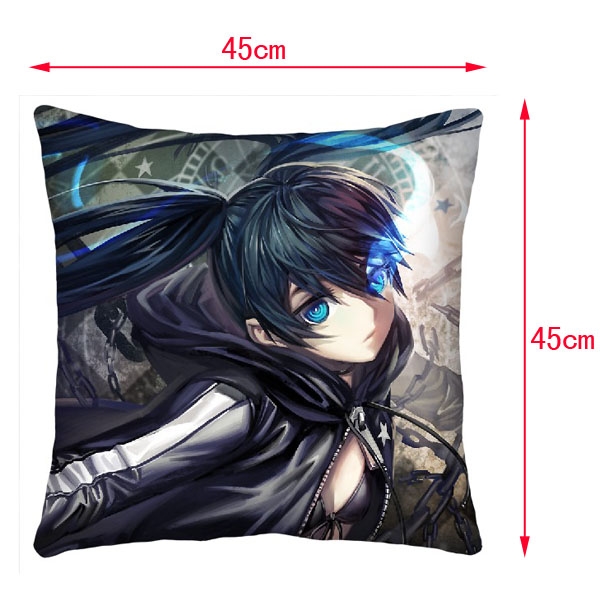 Black Rock Shooter Double-Side Cushion (reserve 3 days ahead) NO FILLING