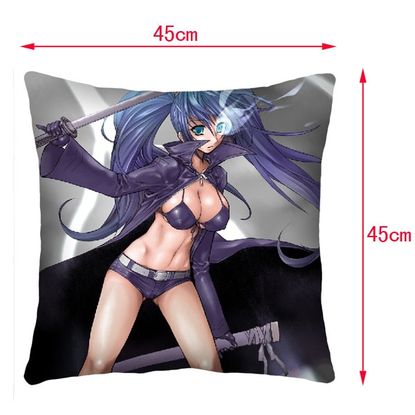 Black Rock Shooter Double-Side Cushion (reserve 3 days ahead) NO FILLING