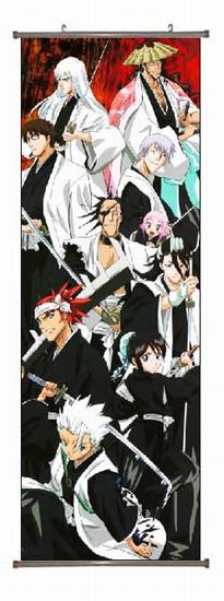 Bleach PU Wallscroll ( reserve 3 days ahead) NO FILLING