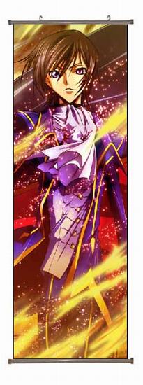 Geass PU Wallscroll ( reserve 3 days ahead) NO FILLING