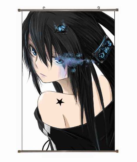 Black Rock Shooter Wallscroll(3 days in advance booking) NO FILLING