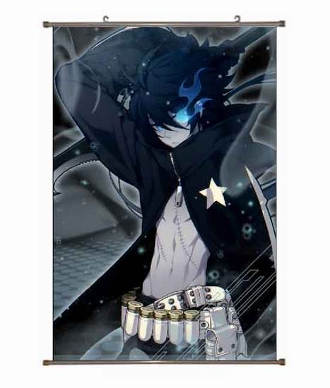 Black Rock Shooter Wallscroll(3 days in advance booking) NO FILLING