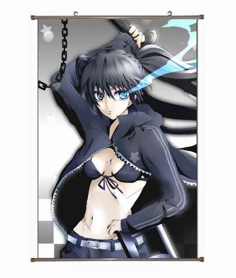 Black Rock Shooter Wallscroll(3 days in advance booking) NO FILLING