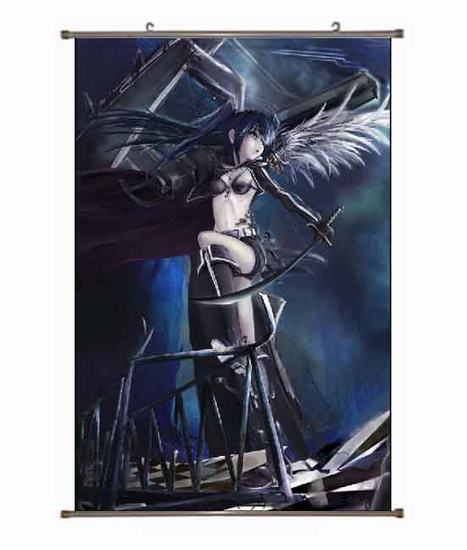 Black Rock Shooter Wallscroll(3 days in advance booking) NO FILLING