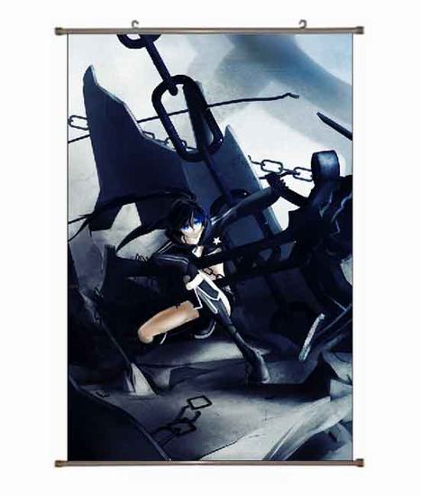 Black Rock Shooter Wallscroll(3 days in advance booking) NO FILLING