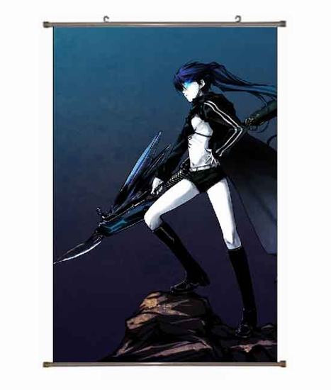 Black Rock Shooter Wallscroll(3 days in advance booking) NO FILLING