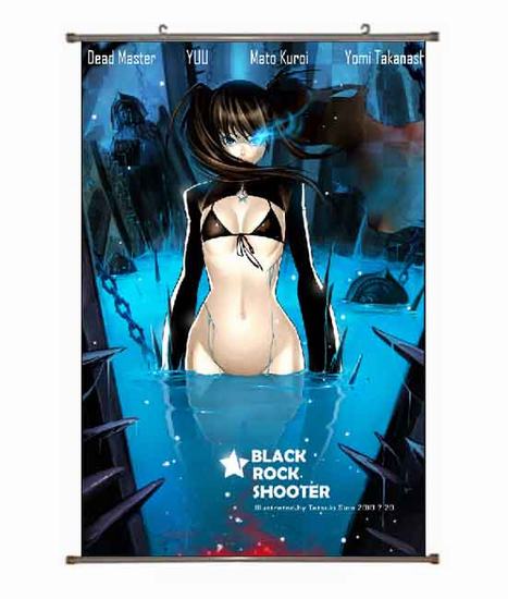 Black Rock Shooter Wallscroll(3 days in advance booking) NO FILLING