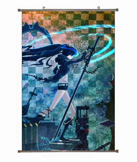 Black Rock Shooter Wallscroll(3 days in advance booking) NO FILLING