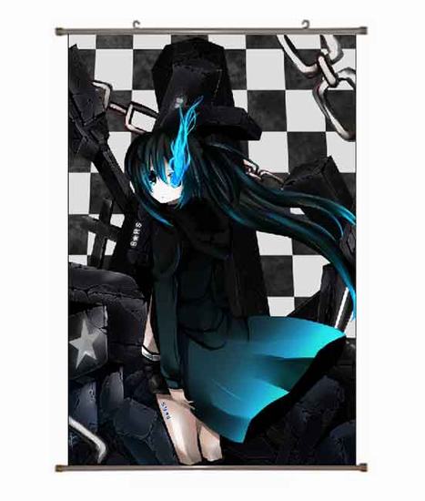  Black Rock Shooter Wallscroll NO FILLING