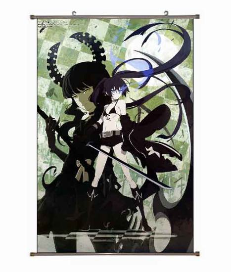  Black Rock Shooter Wallscroll NO FILLING