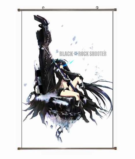  Black Rock shooter Wallscroll NO FILLING