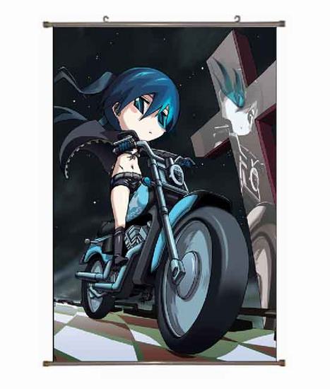  Black Rock Shooter Wallscroll NO FILLING