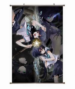 Black Rock shooter Wallscroll ...