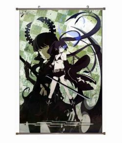 Black Rock Shooter Wallscroll ...