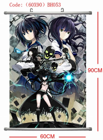 Black Rock Shooter PU Wallscroll ( reserve 1 day ahead)