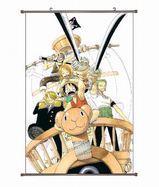 One Piece PU Wallscroll ( reserve 1 day ahead) NO FILLING