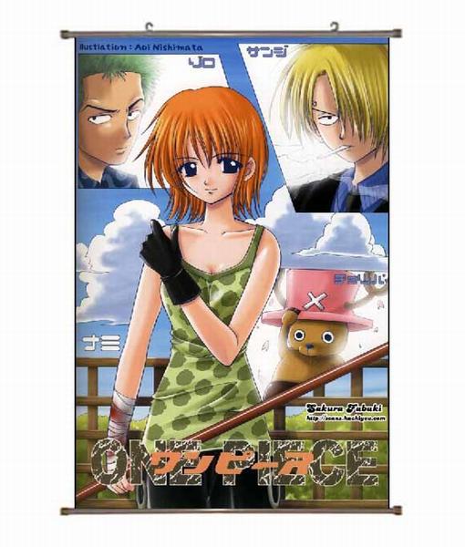 One Piece PU Wallscroll ( reserve 1 day ahead) NO FILLING