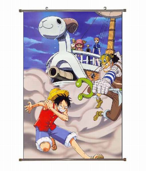 One Piece PU Wallscroll ( reserve 1 day ahead) NO FILLING