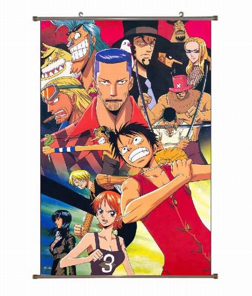 One Piece PU Wallscroll ( reserve 1 day ahead) NO FILLING