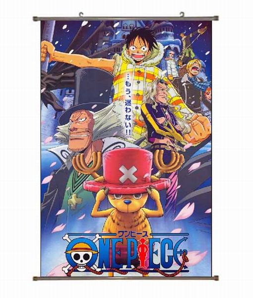 One Piece PU Wallscroll ( reserve 1 day ahead) NO FILLING