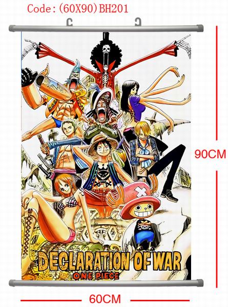 One Piece PU Wallscroll ( reserve 1 day ahead)