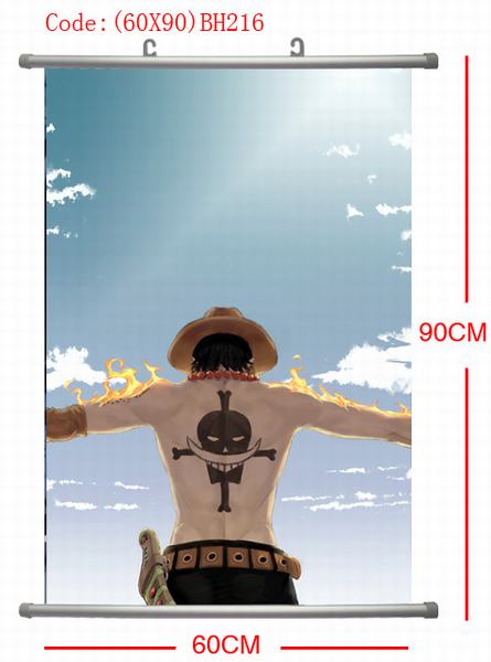 One Piece PU Wallscroll (reserve 1 day ahead)