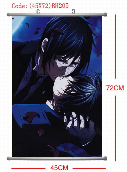 Kuroshitsuji PU Wallscroll ( reserve 1 day ahead)