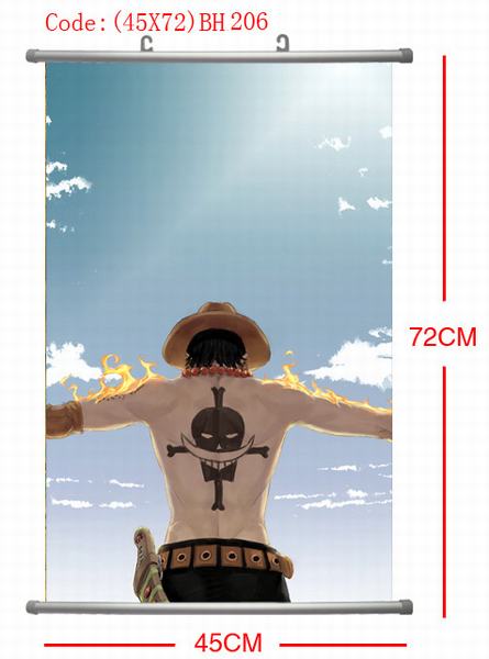 One Piece PU Wallscroll ( reserve 1 day ahead)