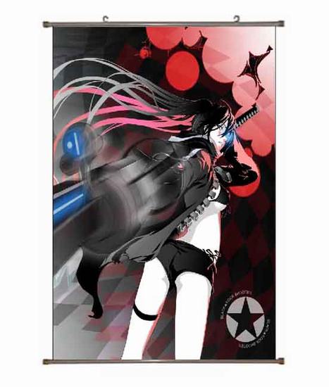 Black Rock Shooter Wallscroll(3 days in advance booking) NO FILLING