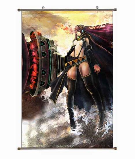 Black Rock Shooter Wallscroll(3 days in advance booking) NO FILLING