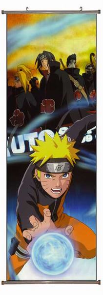 Naruto PU Wallscroll (reserve 3 days ahead) NO FILLING