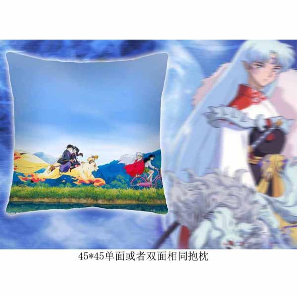 Inuyasha Single-Side Cushion ( reserve 3 days ago) NO FILLING