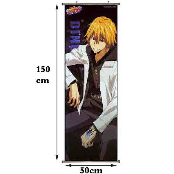 Hitman Reborn PU Wallscroll (reserve 3 days ahead) NO FILLING