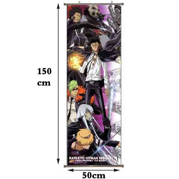 Hitman Reborn PU Wallscroll (reserve 3 days ahead) NO FILLING