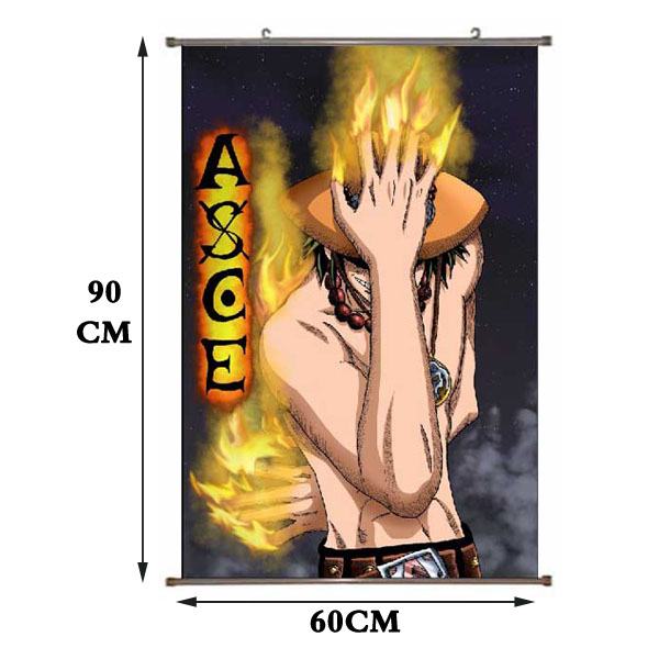 One Piece PU Wallscroll (reserve 3 days ahead) NO FILLING