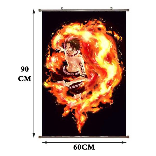 One Piece PU Wallscroll (reserve 3 days ahead) NO FILLING