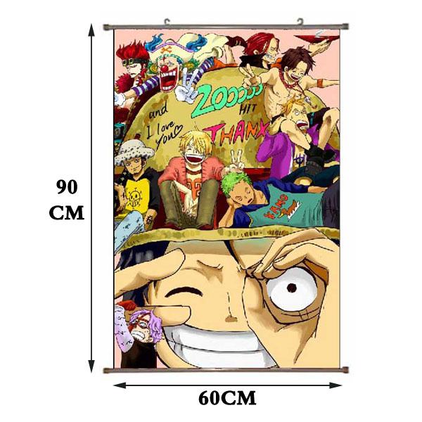 One Piece PU Wallscroll (reserve 3 days ahead) NO FILLING