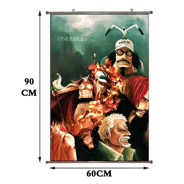 One Piece PU Wallscroll (reserve 3 days ahead) NO FILLING